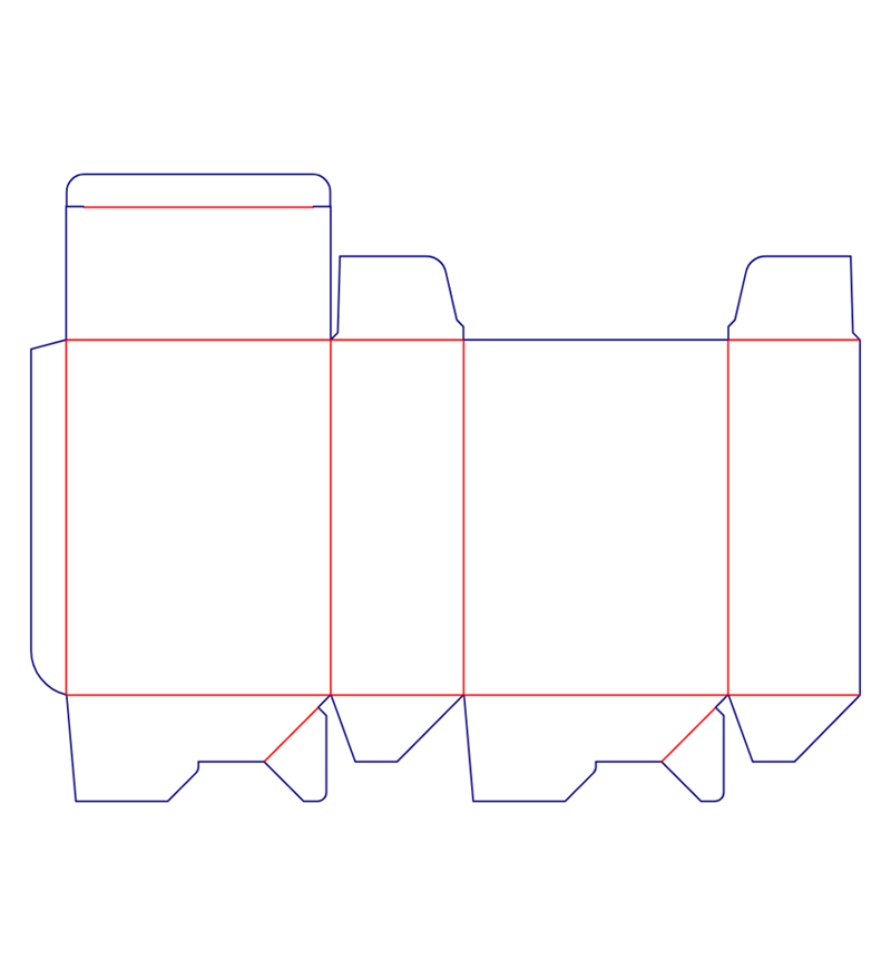 Self-locking bottom box